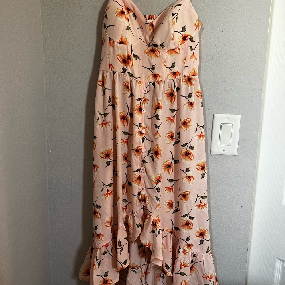 Sunflower High Low Dress